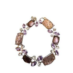 Vintage 90s Signed Napier Acrylic Bracelet (A8709)